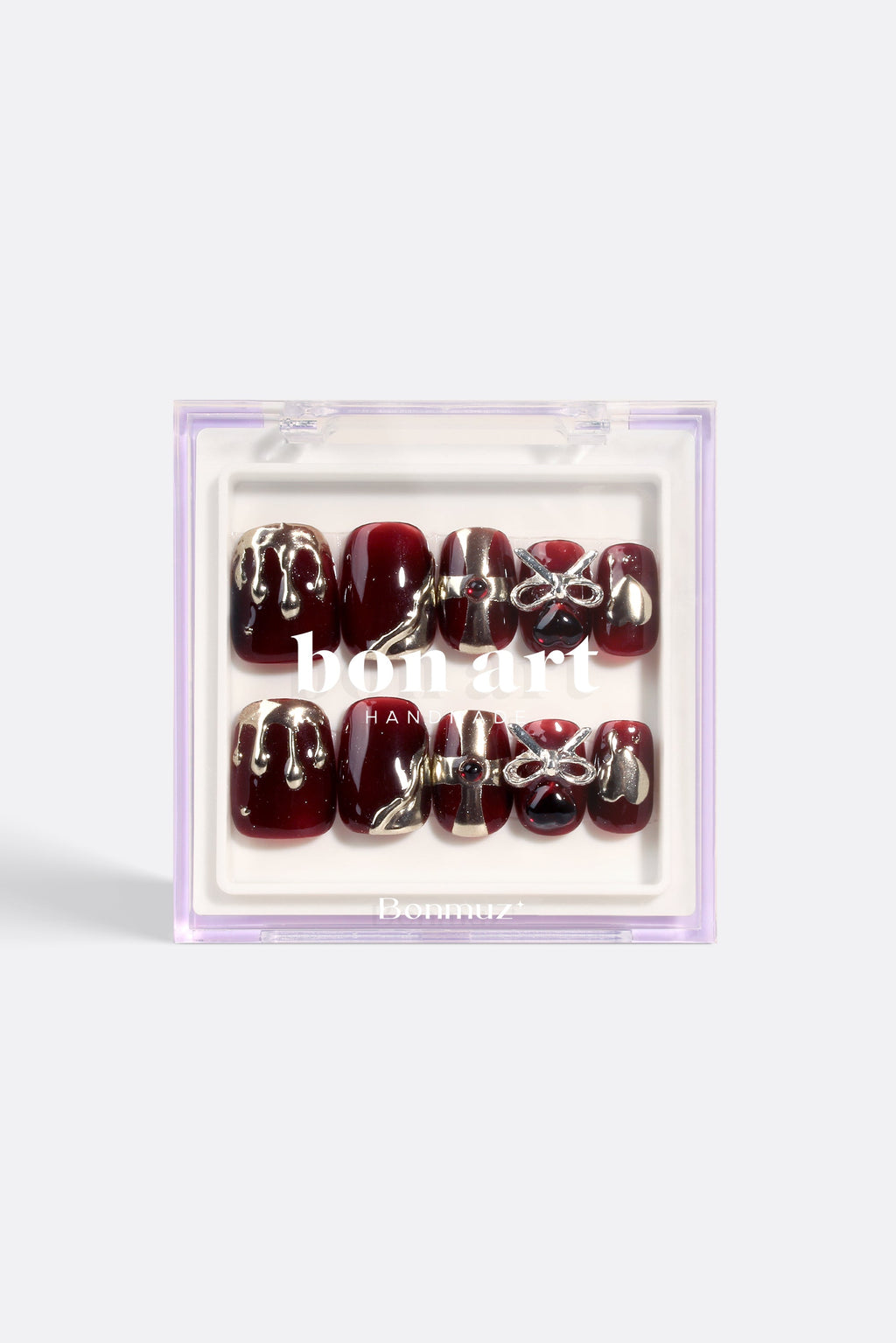 Maroon Castle | Pro Handmade Gel Nails