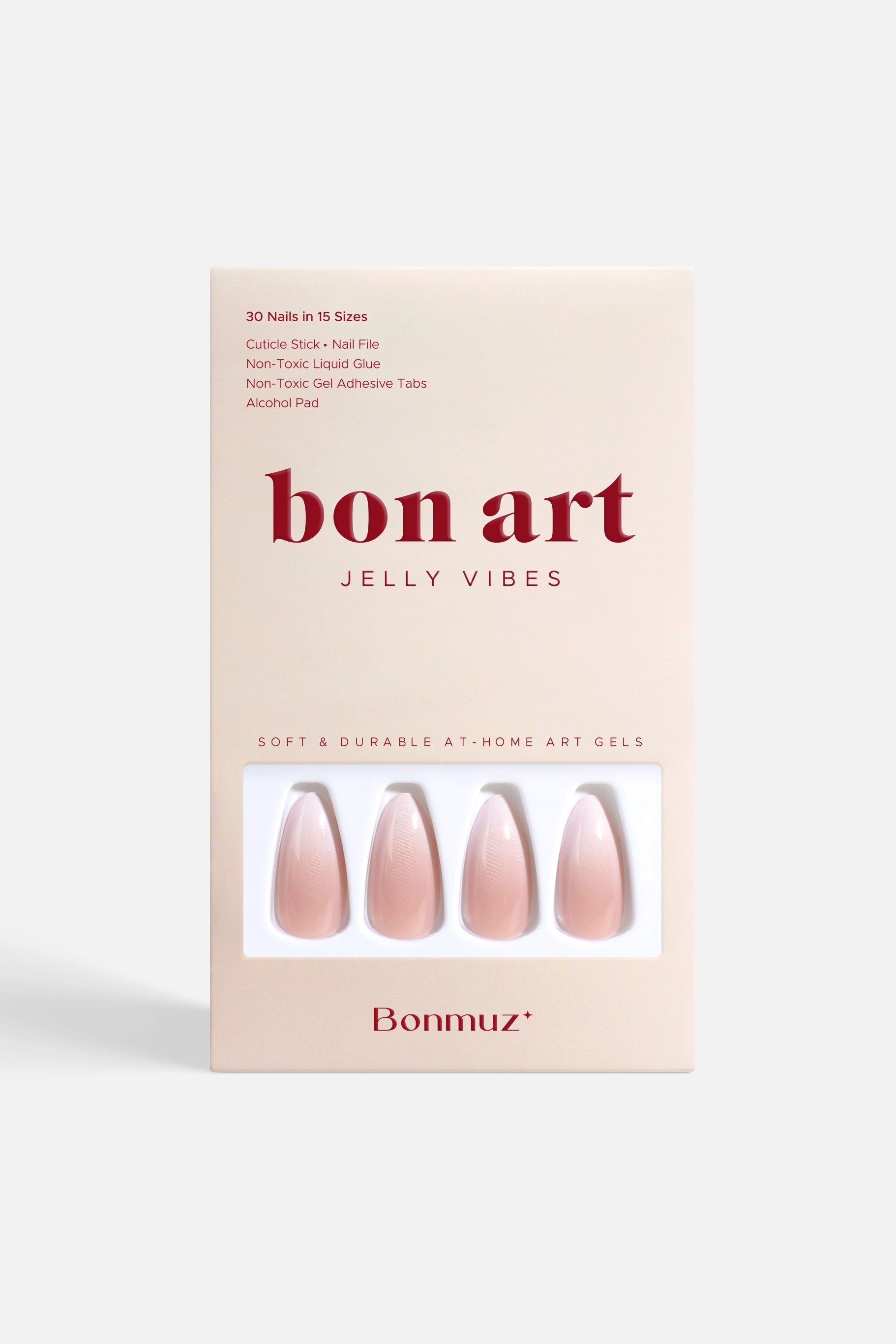 Blushing Haze | Soft & Durable Press-On Nails