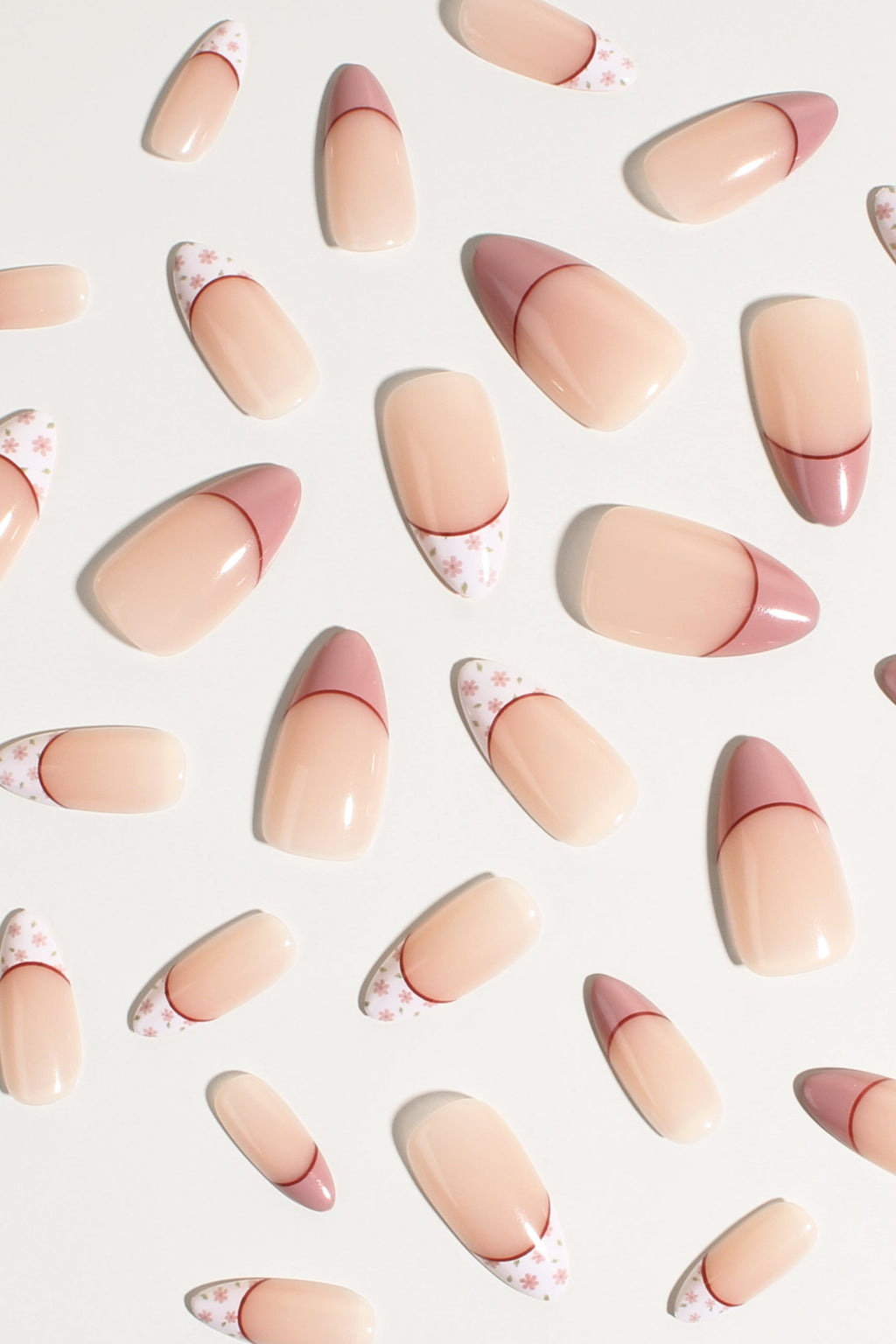 Mulberry Bloom | Soft & Durable Press-On Nails